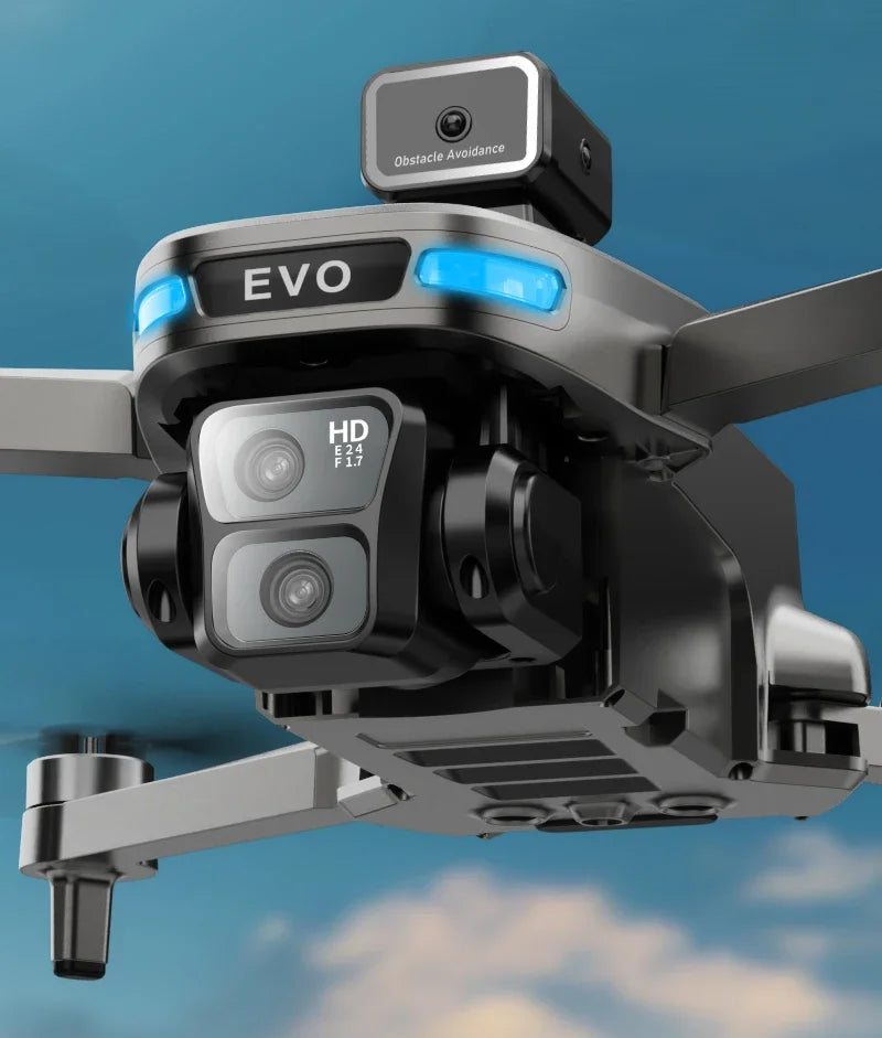 Drone GPS 8K professionnel — évitement d'obstacles, télécommande grand écran, pliable, moteur brushless