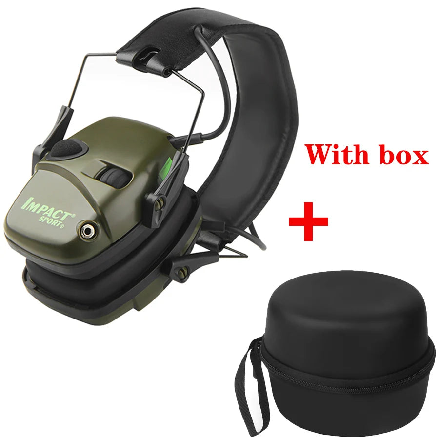 Casque antibruit de tir électronique DulElectronic, casque antibruit, amplification du son porteurs, oreille de chasse auditive, sports de plein air, original