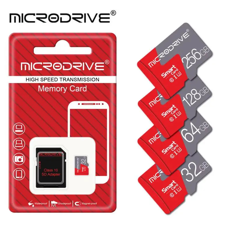 Micro SD Memory Card 128GB 32GB 64GB SD Card Flash SD/TF 4GB 8GB 16GB 256GB Class 10 Memory Card for Phone