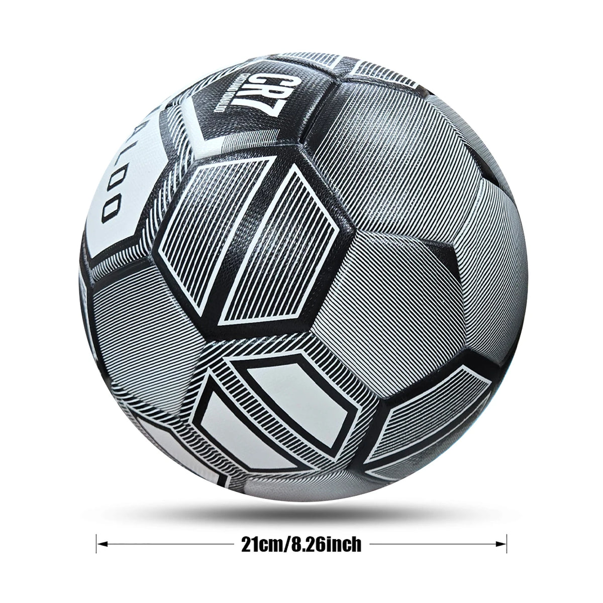 Ballon de Football Taille 5 PU Sans Couture — Match d’Équipe & Entraînement Extérieur