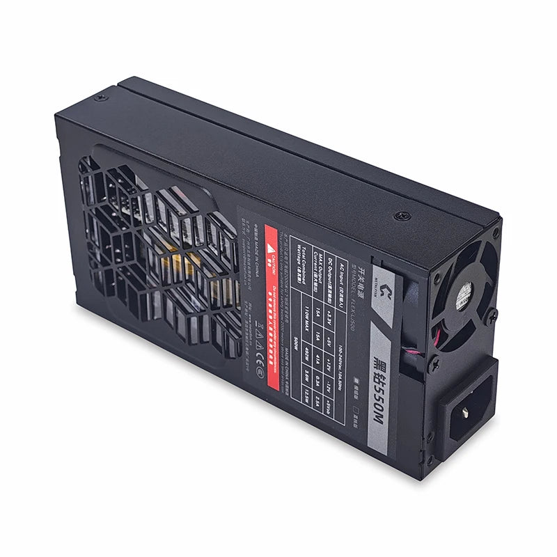 METALFISH Flex 500/600W 80PLUS or alimentation modulaire complète Flex-ATX 1U PSU pour ITX Mini PC POS NAS GPU Dock 90 ~ 264V