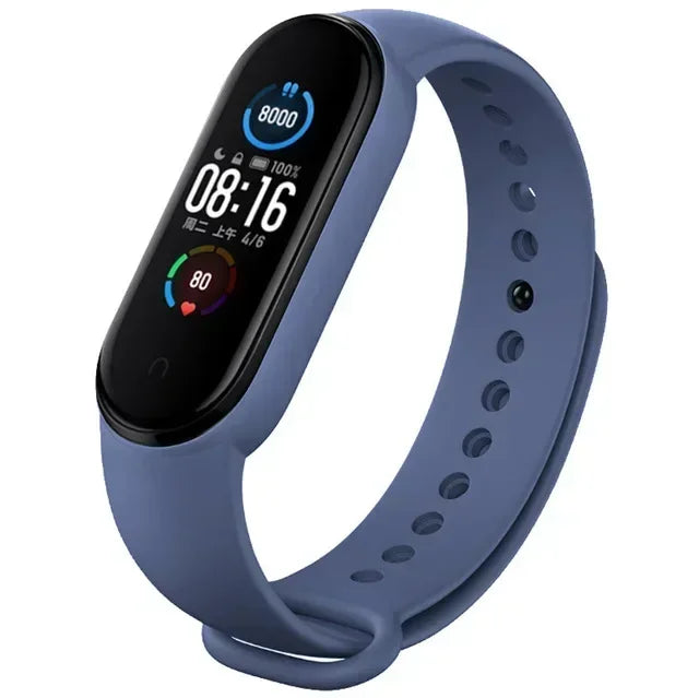 Watch Straps for Xiaomi Mi Band 7 6 5 4 3 Silicone Bracelet Wristbands MiBand 3/4 band5 band6 Smart Watch Accessories