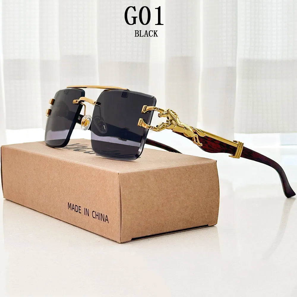 2025 Vintage Sunglasses Men Square Sunglasses Women Free Shipping Luxury Fashion Sunglasses Gafas De Sol Hombre Lunette Soleil Femme