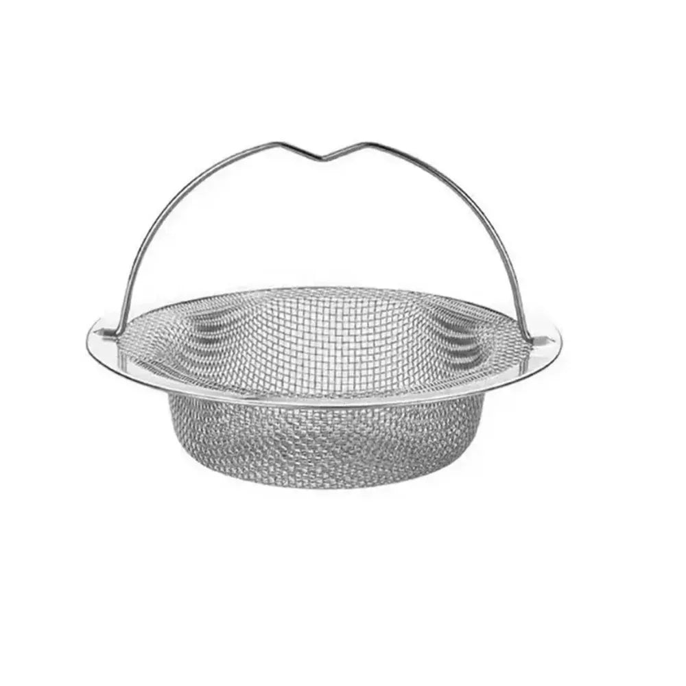 Filtre d'évier de cuisine en acier inoxydable, collecteur de résidus alimentaires/cheveux, gardez votre baignoire, 1 pièce