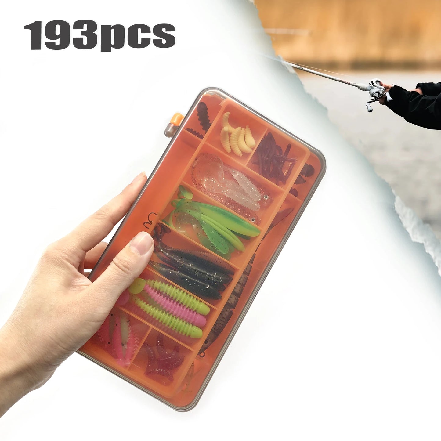 Kit de Leurres de Pêche 83/133/193/239/409 pièces pour Truite/Brochet/Perche - Ensemble Multicouches avec Équipement Pro et Boîte de Pêche Tactique