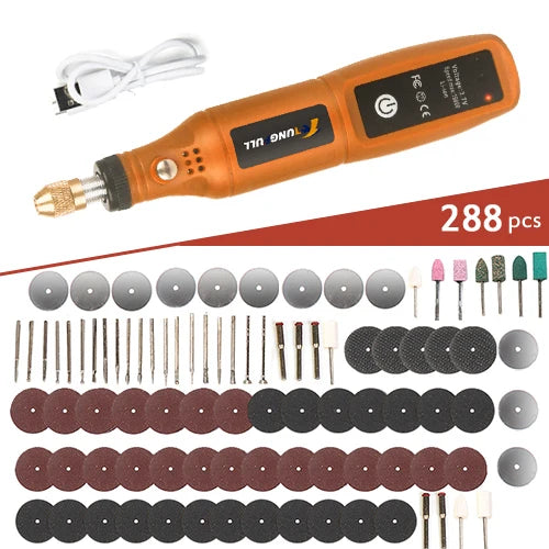 Minitaladro eléctrico USB, bolígrafo de grabado inalámbrico, recargable, herramientas Dremel, herramienta rotativa, taladro de mano inalámbrico, minipulidora