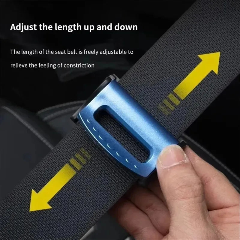Clips de ceinture de sécurité universels pour voiture, boucle de ceinture de sécurité antidérapante, pince de fixation Simple, pince de fixation solide pour ceinture de sécurité automobile