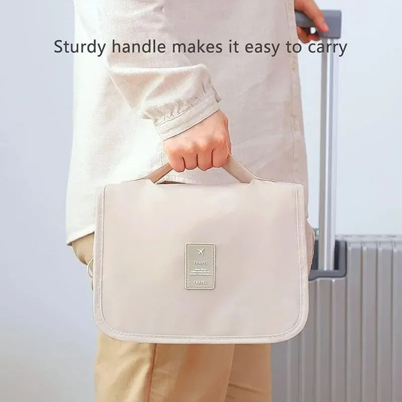 Sac de Maquillage Voyage — Nécessaire Salle de Bain Étanche Femme