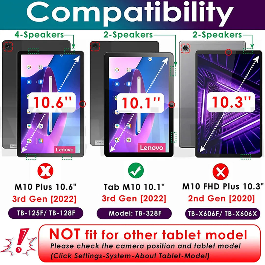 Guatemala Protector de Pantalla de Cristal Templado para Lenovo Tab M10 10.ª generación de 10.1 pulgadas 2022 Protector de Pantalla para Tablet TB-328F TB-326FU
