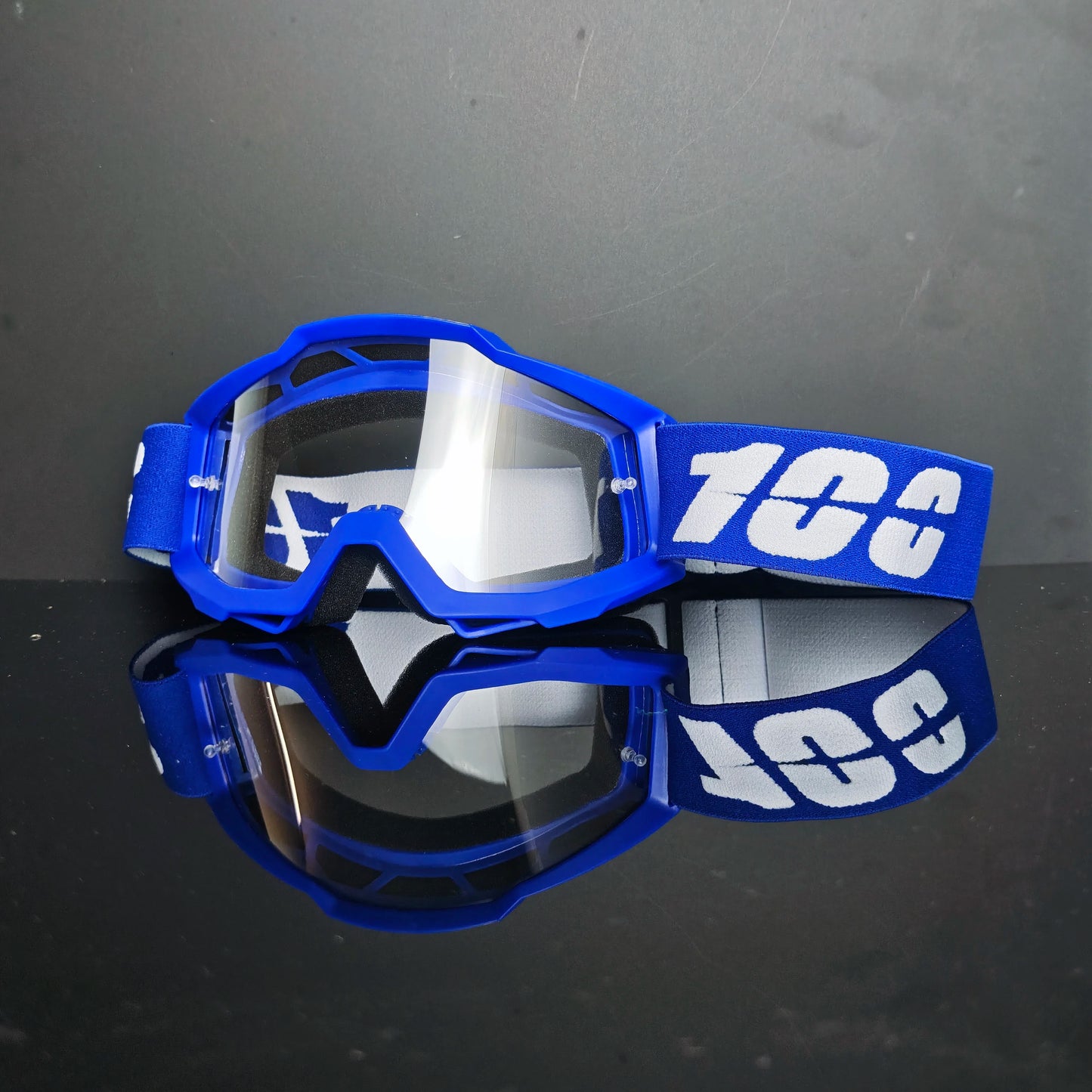 Lunettes Moto Course Anti-Poussière Coupe-Vent — Motocross Cyclisme Ski