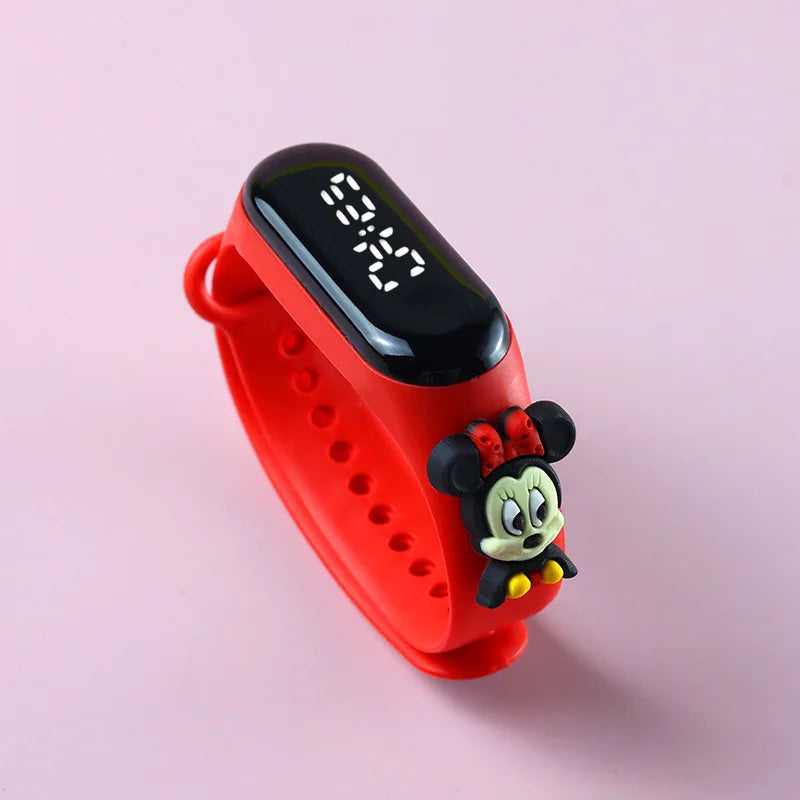 Reloj deportivo impermeable para niños, reloj SpidSuffolk Butter para niñas, pulsera electrónica, reloj táctil LED, de moda