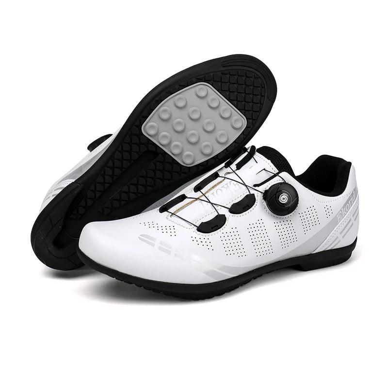 Zapatillas de ciclismo, zapatillas deportivas especiales SPD Road Racing para hombre, parte superior transpirable, zapatillas de ciclismo de montaña para exteriores