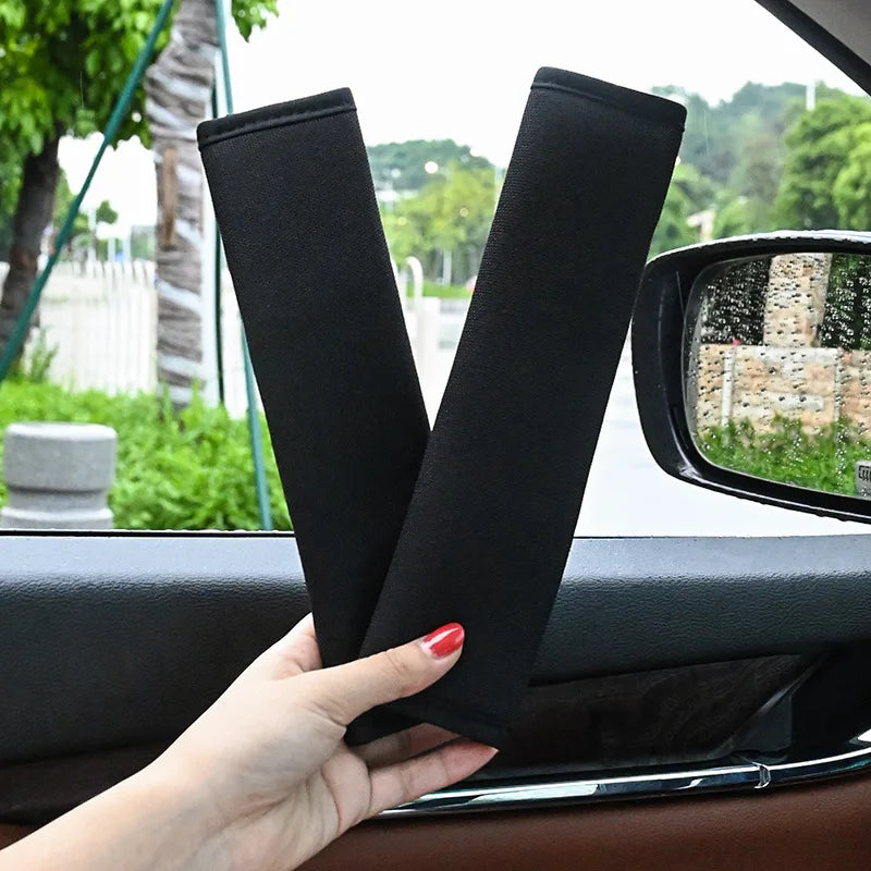 2pcs Seat Belt Covers Car Accessories Car Safety Belt Shoulder Pad for Adu