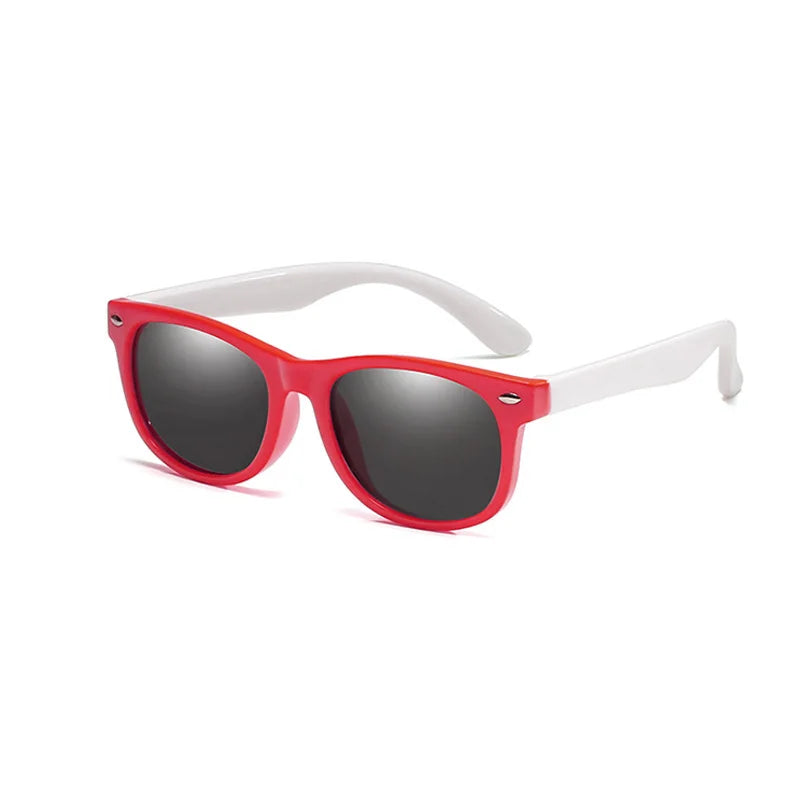 RUISIMO Kids Polarized Sunglasses TR90 Boys Girls Sunglasses Silicone Safety Glasses Children's Gift Baby UV400 Glasses