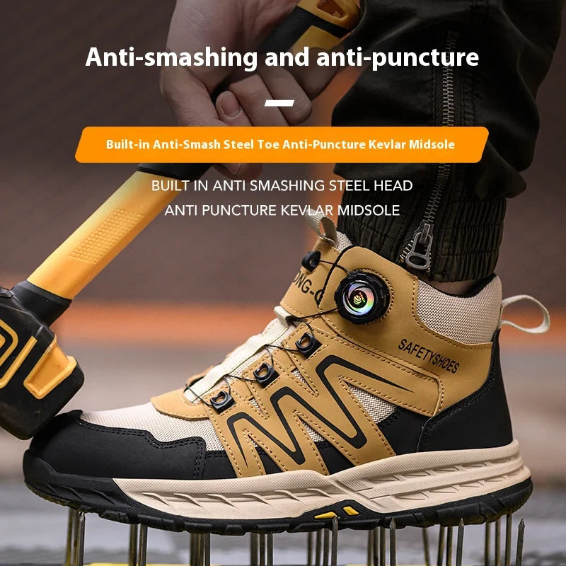 Nouvelles Bottes de Sécurité Homme Travail — Protection & Confort