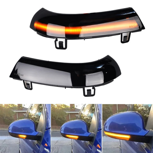 Clignotant Dynamique LED Voiture Effet Eau Courante — Universel