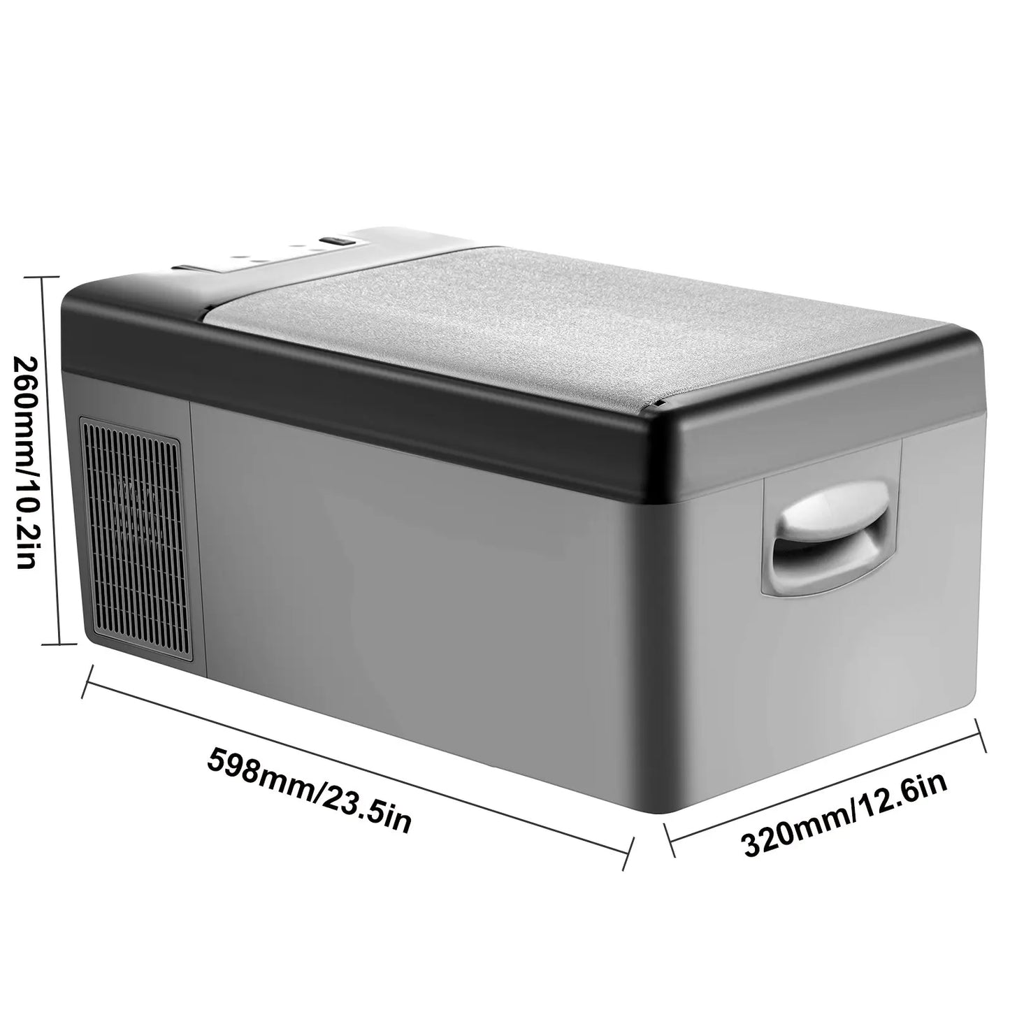 Glacière Électrique Voiture 15/20 L — Compresseur Portable, Contrôle App, Camping & Voyage