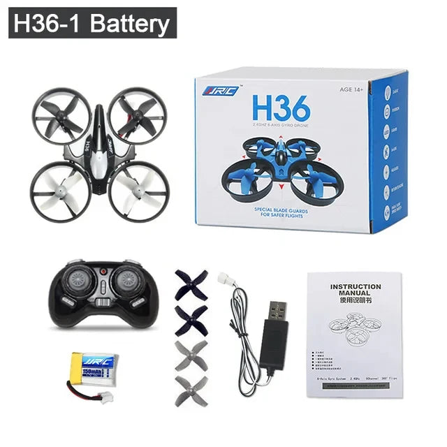 H36 Mini Drone 6 axes sans tête FPV Drones poche télécommande hélicoptère avion RC Dron quadrirotor jouets cadeau de noël pour les enfants