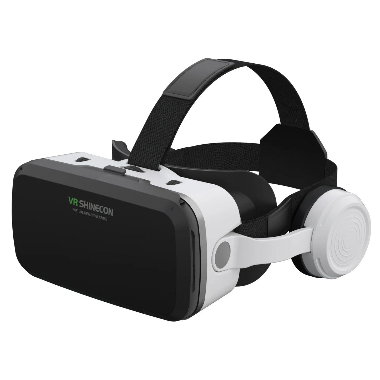 VR Shinecon Virtual Reality Headset 3D Glasses for Smartphone Smart Phone Binocular Headset Video Game Wirth Lens
