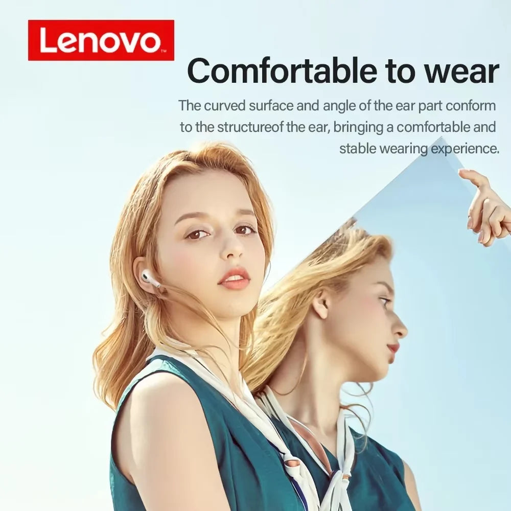 Original Lenovo LP40 Auriculares inalámbricos TWS Bluetooth Auriculares Control táctil Deporte Estéreo Auriculares para teléfono Android