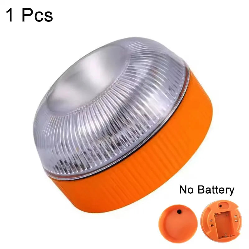 Lumière d'urgence LED pour voiture, clignotante, à induction magnétique, pour accident routier, lumière stroboscopique portable d'avertissement