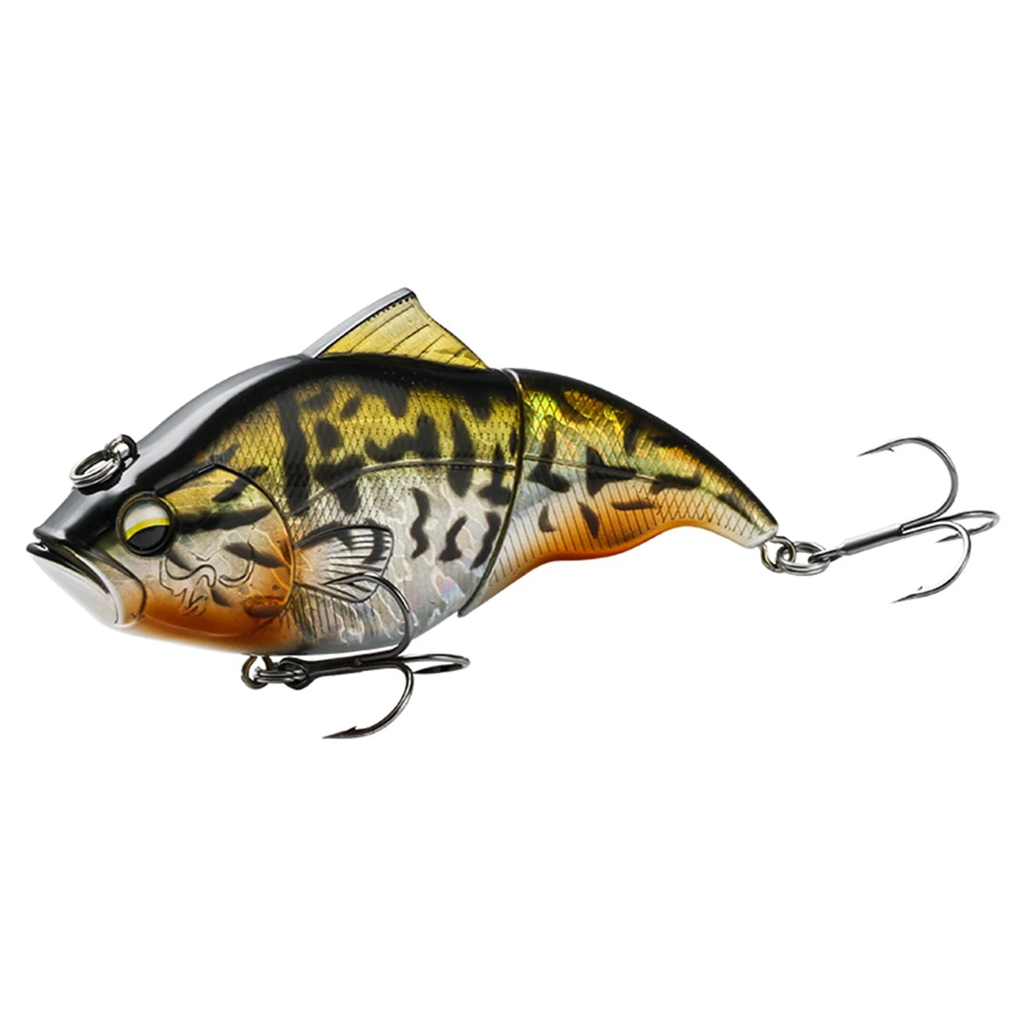 JOHNCOO 115mm coulant VIB leurre de pêche sans lèvres manivelle artificielle flottant dur appât brochet bar matériel de pêche