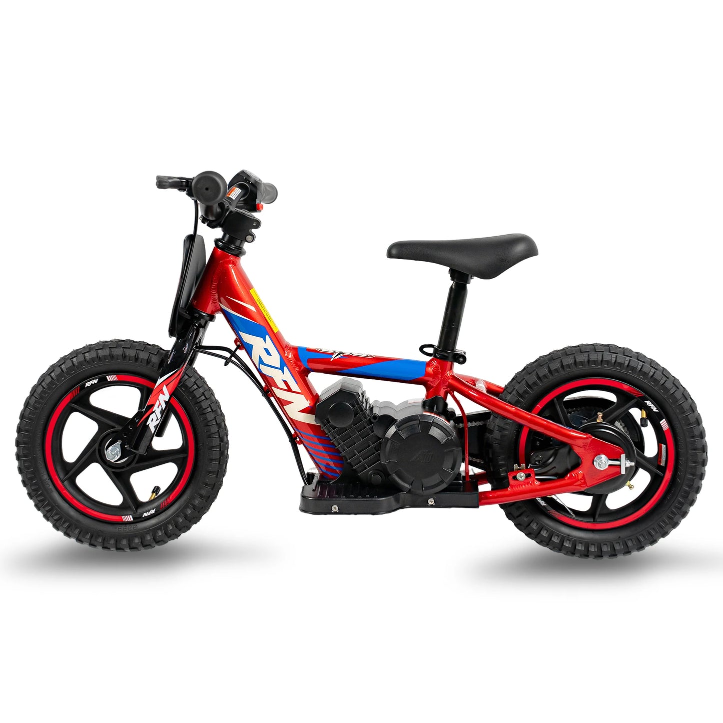 RFN Warrior Kids Electric Dirt Bike – 36V 500W Off-Road Motorcycle, 18.6 mph, 11.2 Mile Range, 3-Speed Ride for Ages 4-8