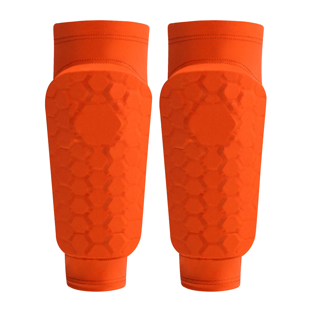 Protège-Tibias Football Enfant EVA Alvéolé — Silicone Antidérapant, Léger