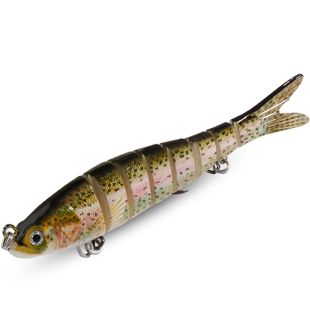 GOBAIT Swimbait 11g 16g 27g leurre multi-joint coulant lent bionique natation Pesca bar triple crochet carpe matériel de pêche appât dur