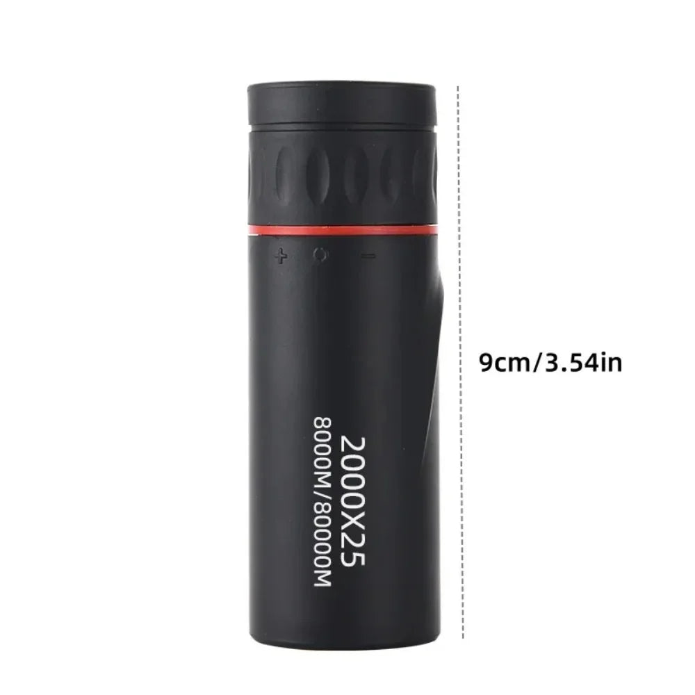 Nouveau télescope monoculaire HD Mini télescope de téléphone Portable Portable avec support Camping chasse télescope d'observation des oiseaux