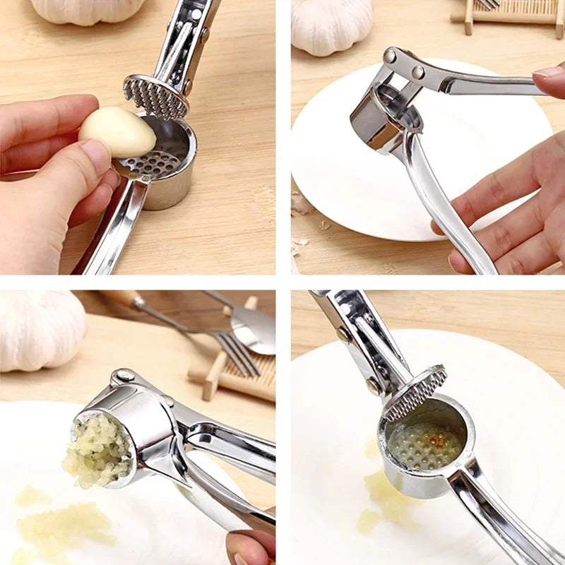 Broyeur d'ail de cuisine en alliage d'aluminium, extrudeuse, presse manuelle, outils de meulage, petits outils de cuisine