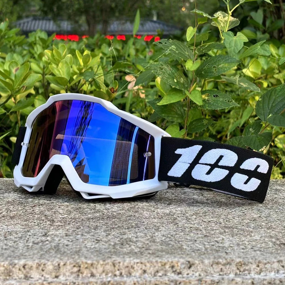 Lunettes Moto Motocross Tout-Terrain Homme — VTT, Masque Coupe-Vent, Protection, Cyclisme
