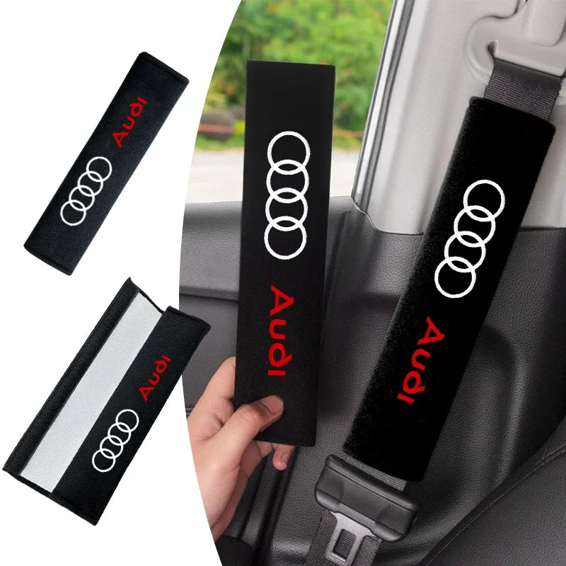 Coussinet Protection Épaule Ceinture Sécurité Logo Voiture — 1/2 Pièces Universel