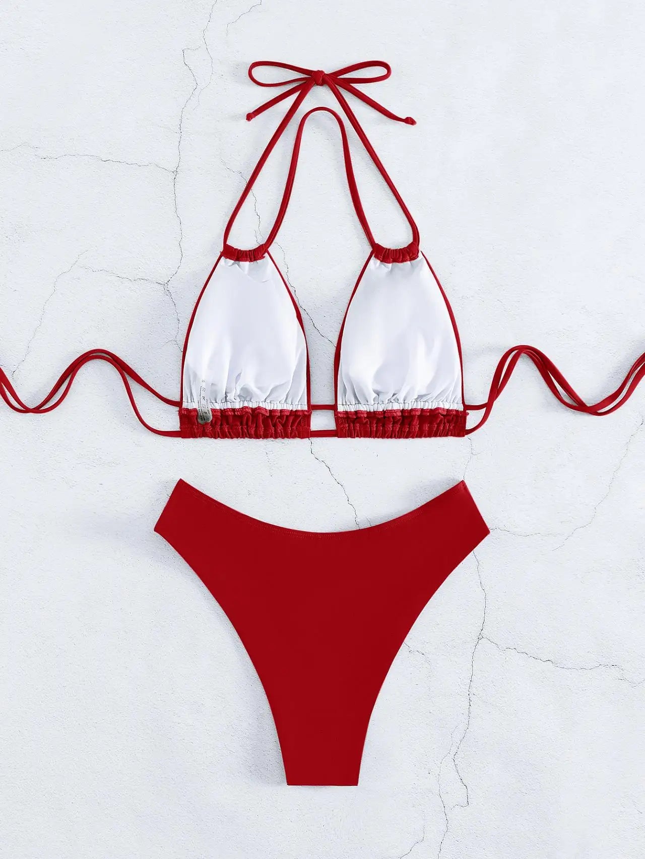 Maillot de bain en nylon solide pour femmes, bikini sexy, design de modélisation à la mode, nouveau style, vêtements de plage, 2025