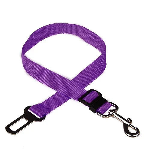 Ceinture de sécurité réglable pour animaux de compagnie, chat, chien, siège pour animaux de compagnie, véhicule, harnais pour chien, Clip en plomb, levier de sécurité, Traction, colliers pour chiens, Accessoires pour c