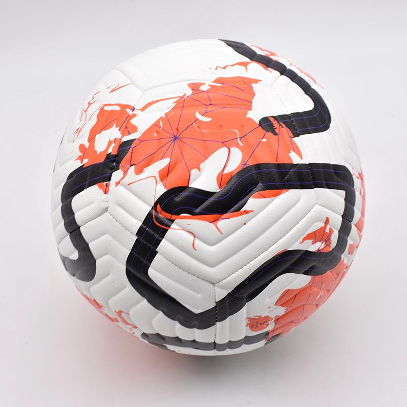 Ballon de Football PU Taille 5 Cousu Machine — Match & Entraînement Extérieur