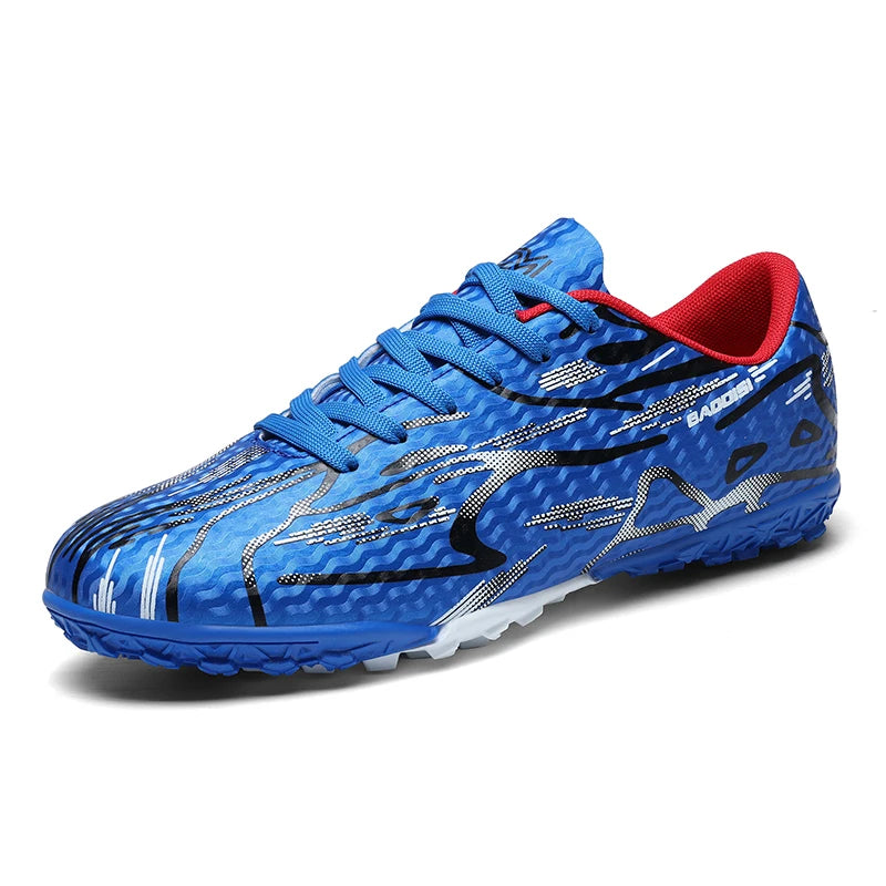 Chaussures de Football TF Unisexe Polyester Basses — Crampons Gazon Synthétique, Ado & Adulte EU 31–44