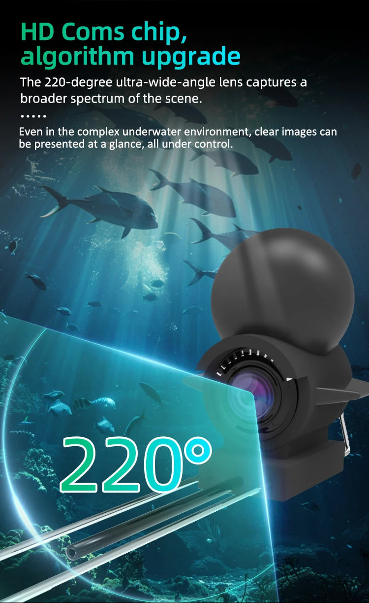 Caméra de Pêche WiFi Dodosee — Vision Sous-Marine HD
