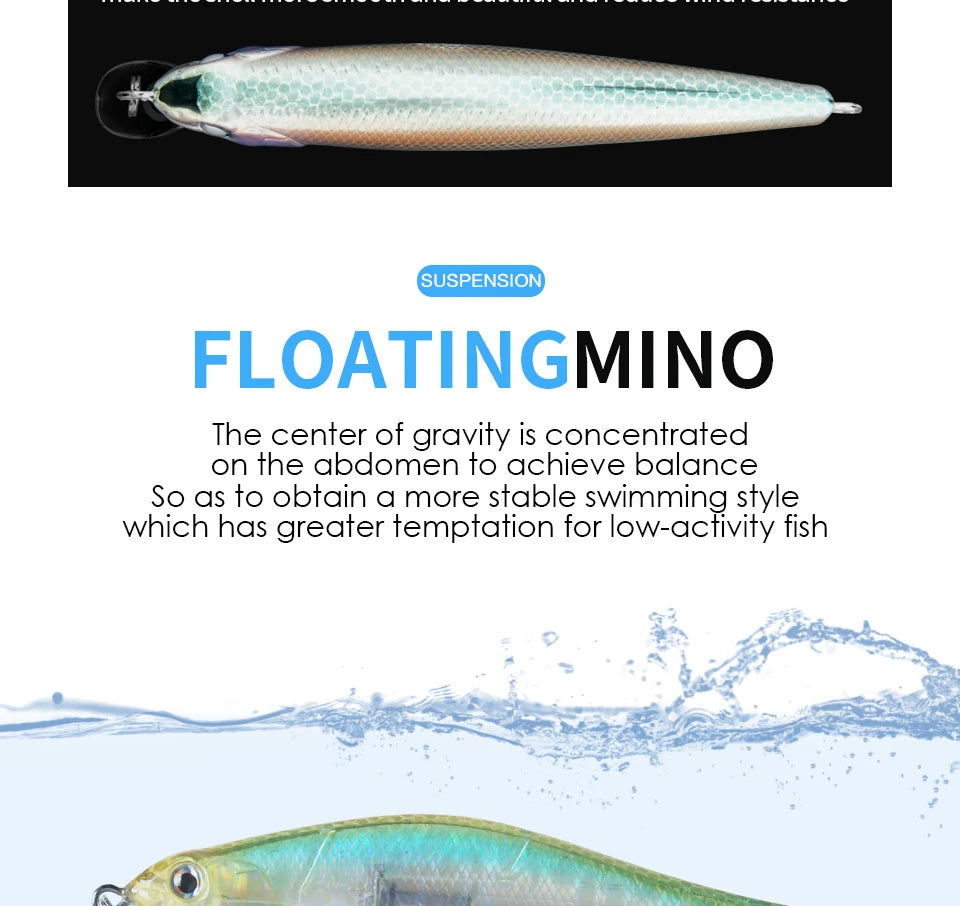BEARKING 80mm 8.5g qualité professionnelle aimant poids leurres de pêche vairon manivelle modèle chaud appâts artificiels attirail