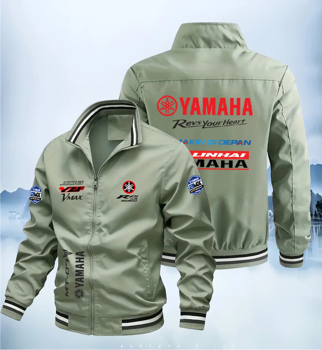 Logotipo de YAMAHA moto para hombre, ciclismo, deporte, compras, ocio, pesca, al aire libre, cortavientos, protección solar, chaqueta fina para hombre