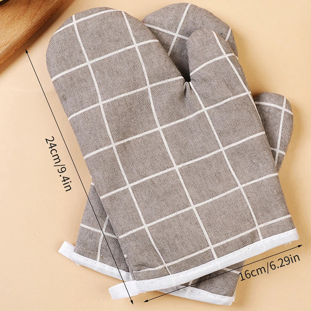 Gants de cuisson cuisine four micro-ondes — résistants aux hautes températures, isolés