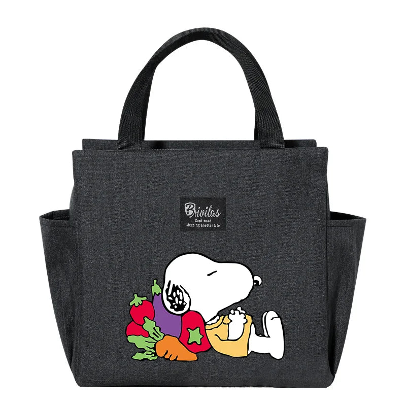 Sac isotherme portable pour déjeuner et boissons — mignon, thermique, pique-nique, cadeau enfants