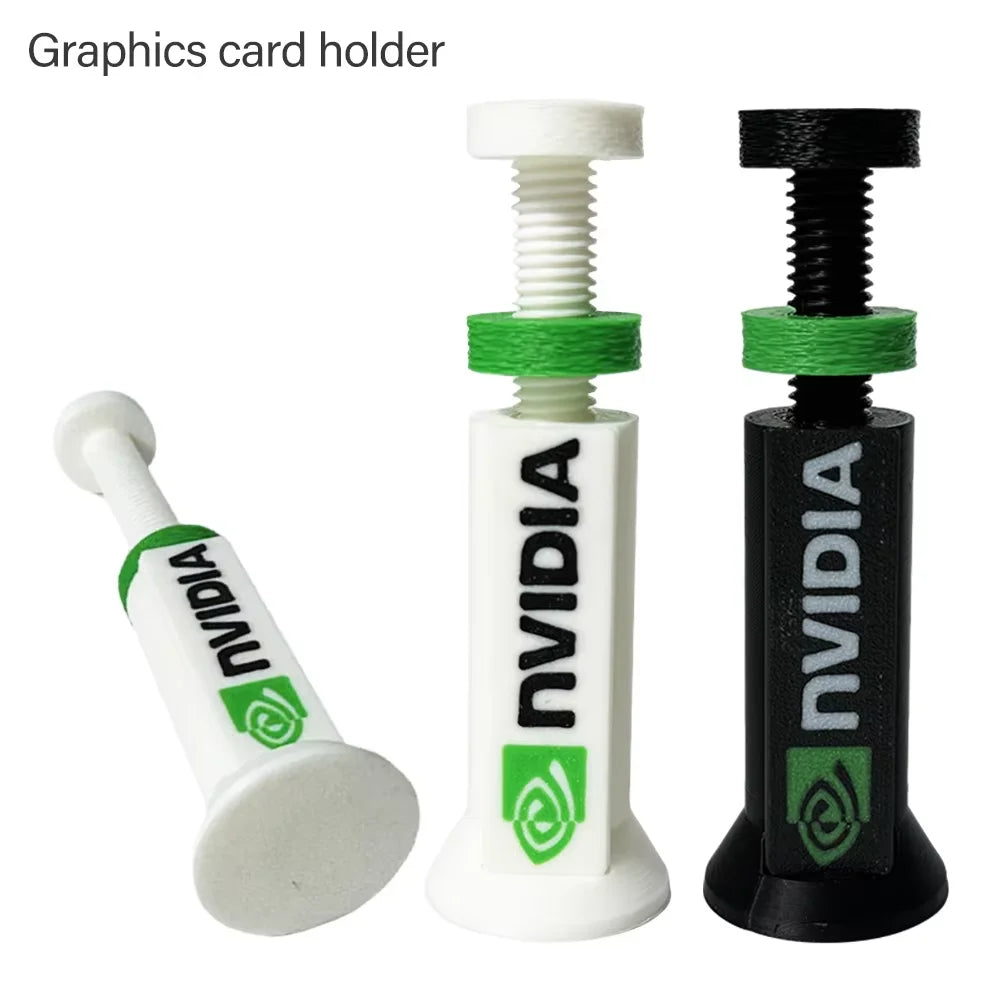Support de carte graphique réglable anti-affaissement pour ordinateur de bureau, 1/2 pièces, pour cartes graphiques NVIDIA et RADEON