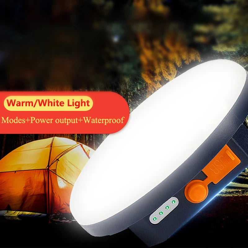 MOSLIGHTING 9900mAh Rechargeable lumière puissante lanterne de Camping avec aimant lumière forte lampe de poche Portable lampe de tente LED de travail
