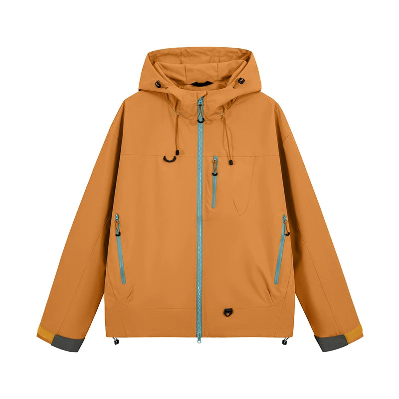 Veste Randonnée Imperméable Coupe-vent — Pêche, Camping & Escalade Unisexe
