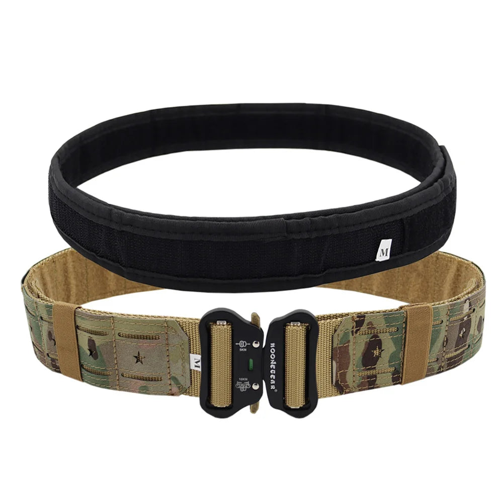 Ceinture de skip Dul2 pour homme, sangle à dégagement rapide, système Molle, airsoft, chasse, durable, extérieur, nouveau