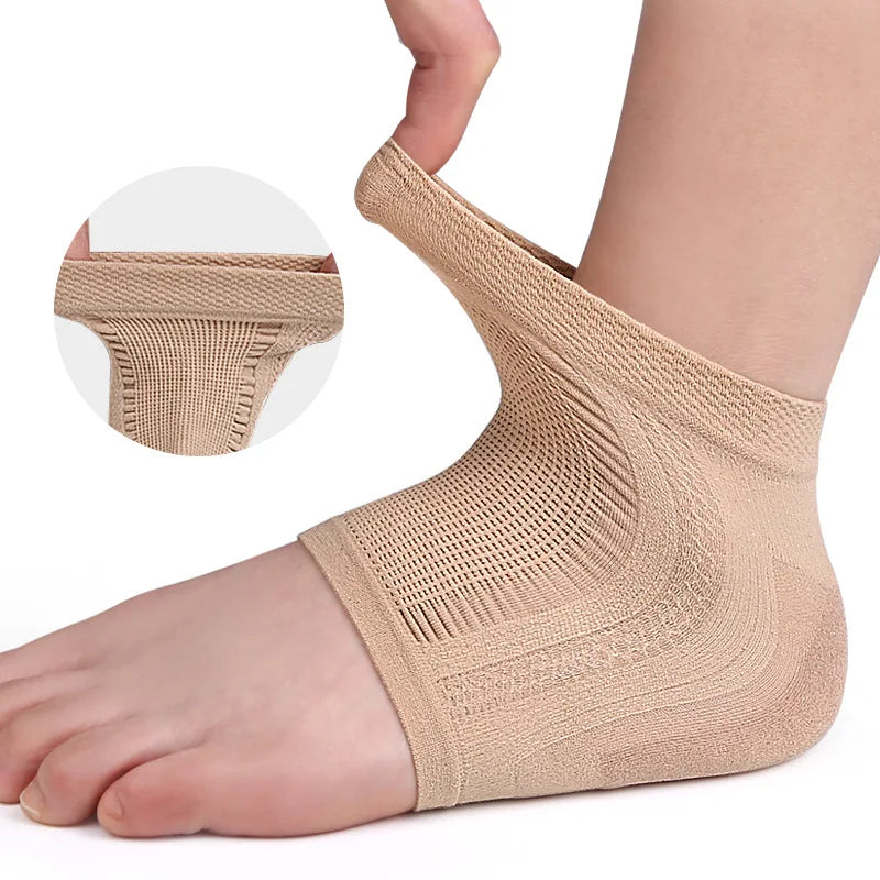 Protège-Talon Mesh Gel Silicone — Soin Pieds Anti-Ampoules