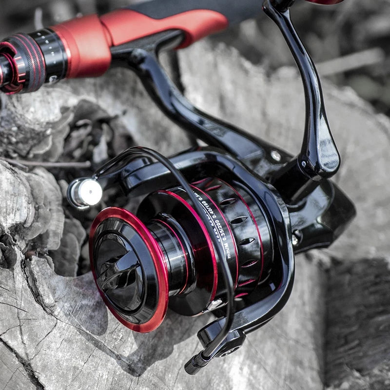 Nouveau traînée maximale 30KG droite/gauche poignée Inter-changeable bobine moulinet de pêche engrenage 5.2:1 rapport haute vitesse moulinet de coulée moulinet