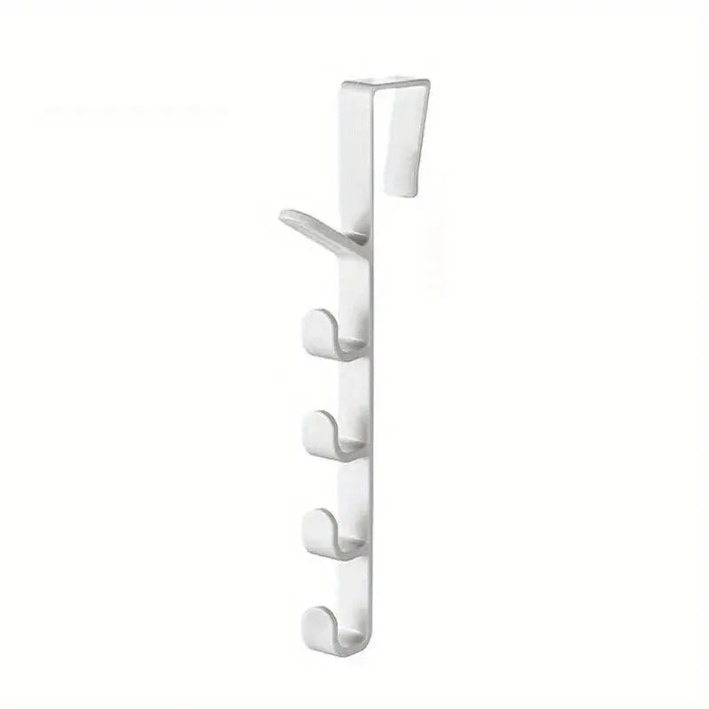1 pièces chambre porte cintre vêtements suspendus support sur la porte en plastique stockage à domicile Organization crochets, porte-monnaie pour sacs Rails