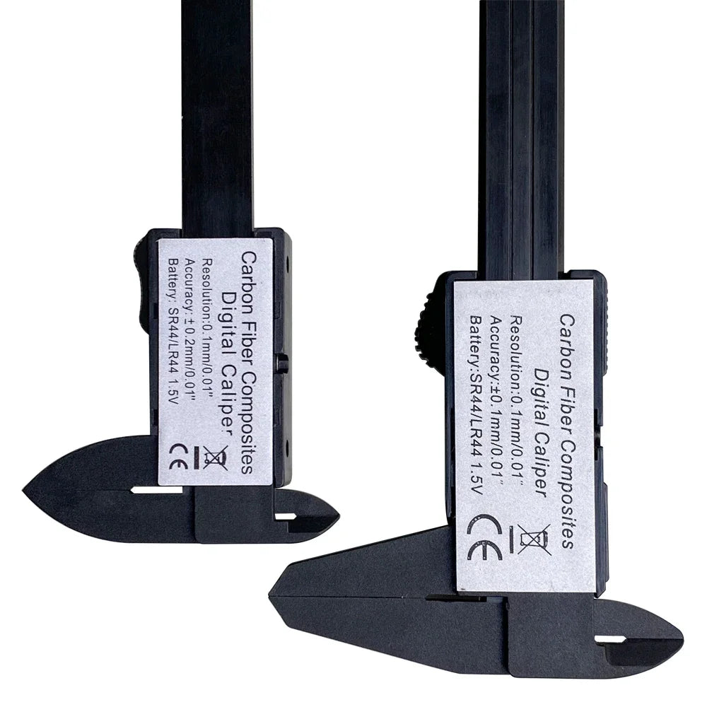 Pied à coulisse numérique électronique, cadran en fibre de carbone, jauge à vernier, outil de mesure de micromcirculation, règle numérique, 150mm, 100mm